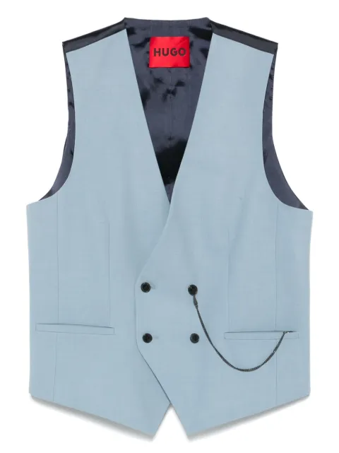 HUGO panelled waistcoat