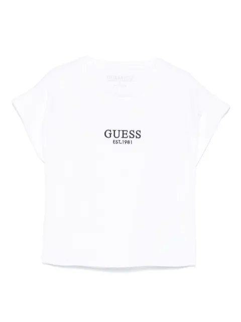 guess kids playera con logo bordado