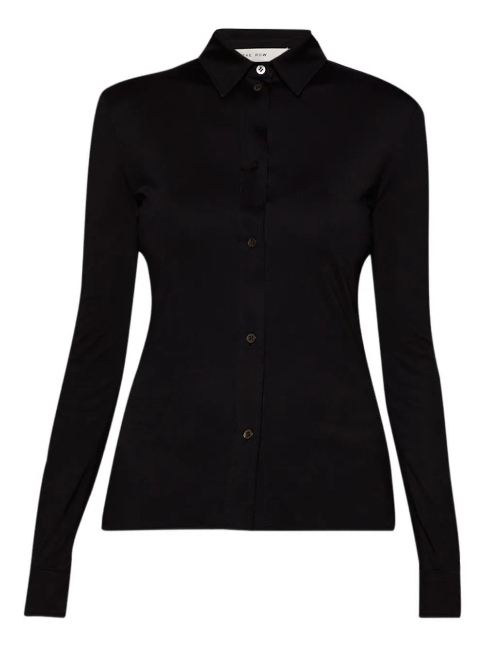 The Row Imano Jersey Shirt In Black