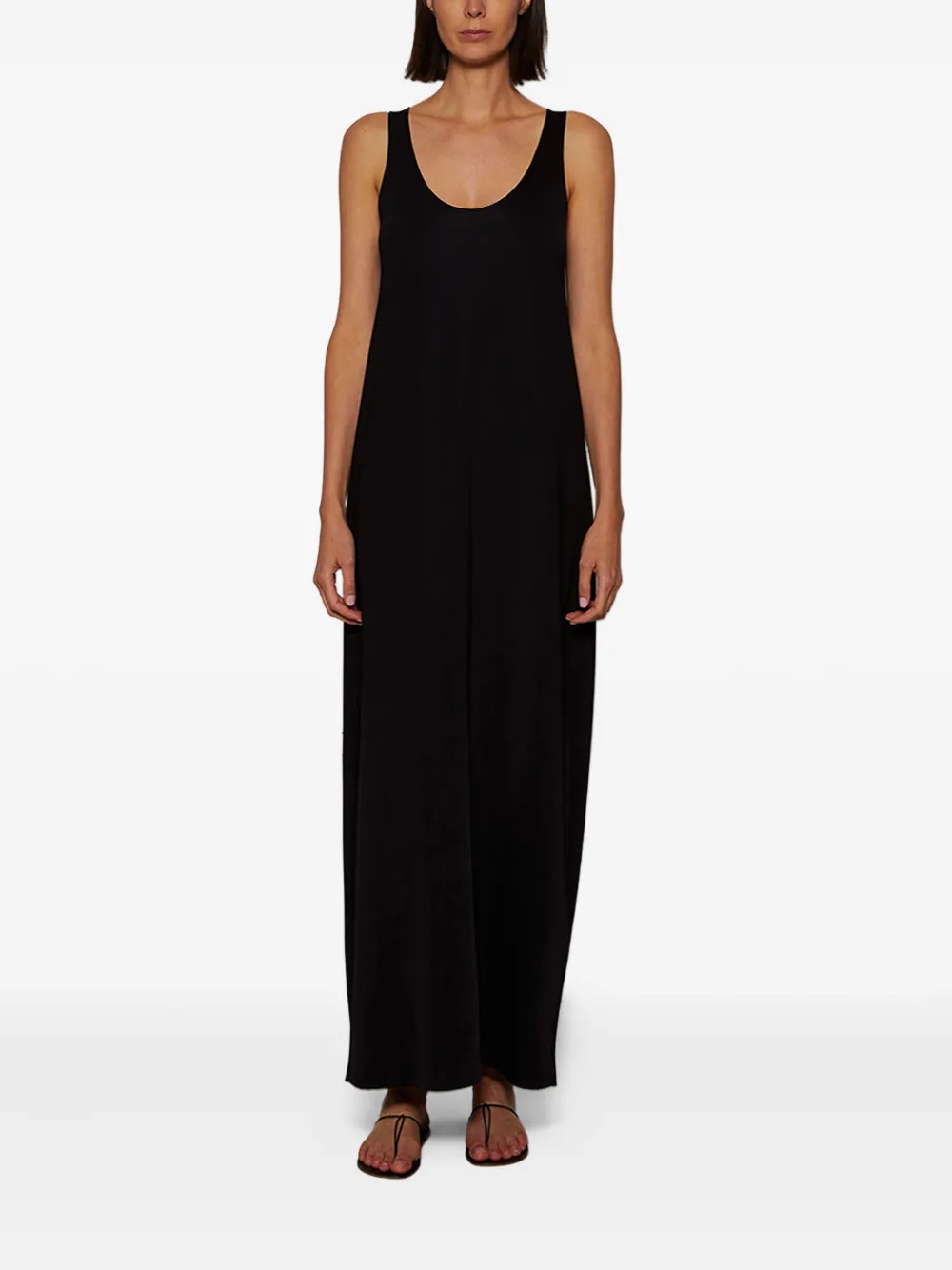 The Row Kiwi dress - Zwart