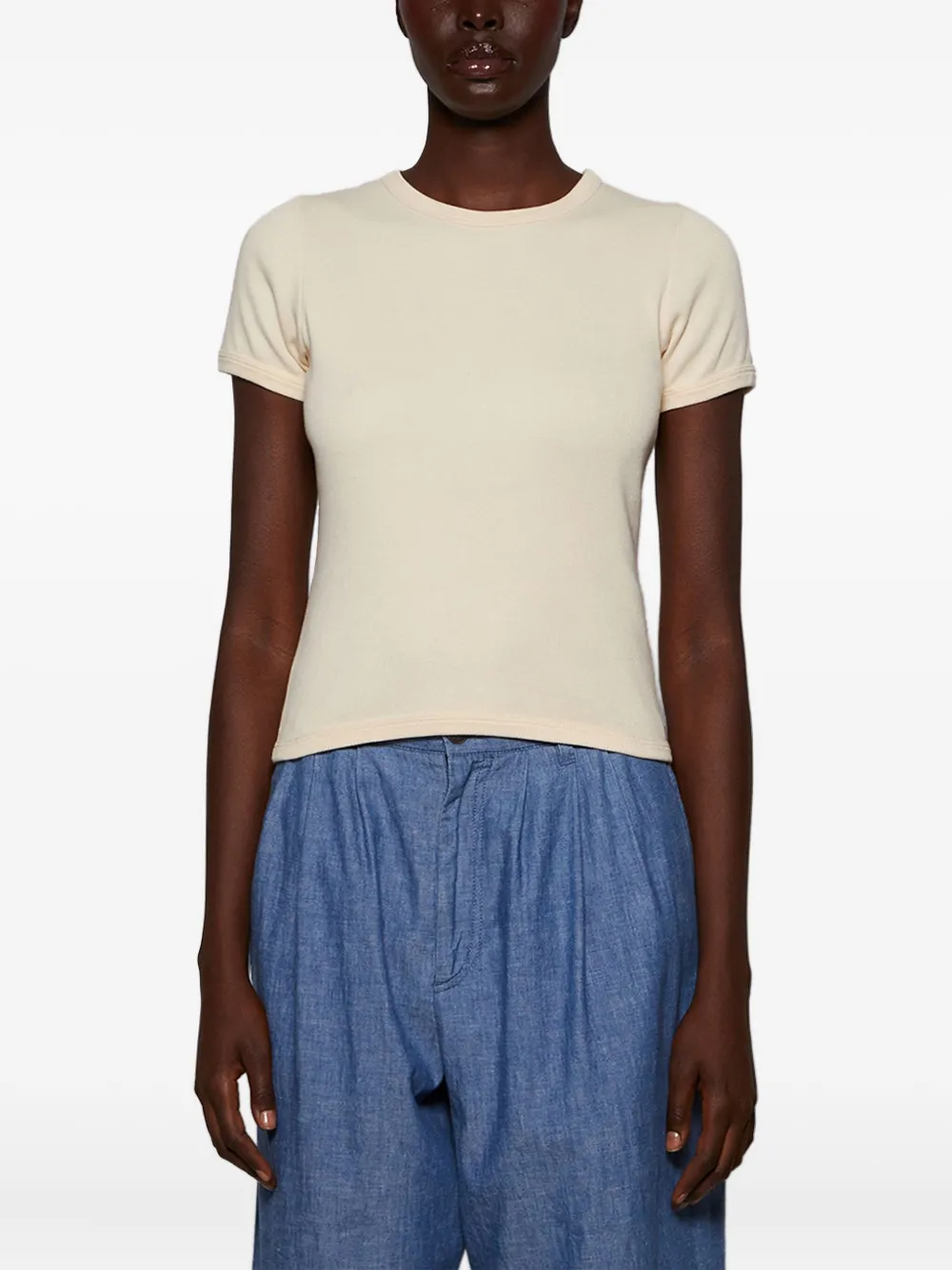 The Row Torya Short-sleeve T-shirt In Neutral