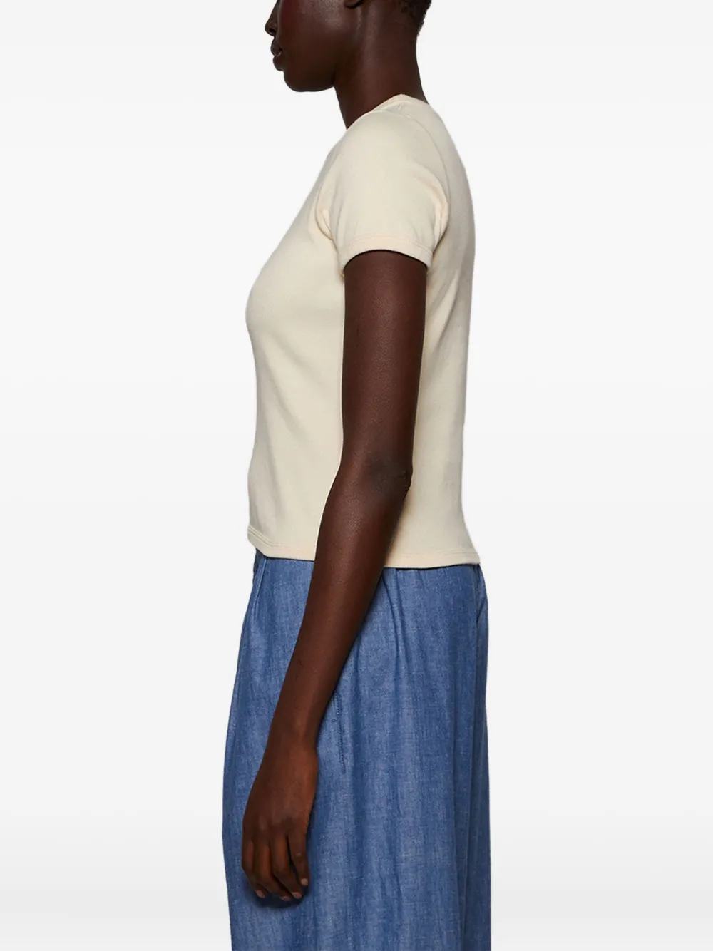 The Row Torya Short-sleeve T-shirt In Neutral