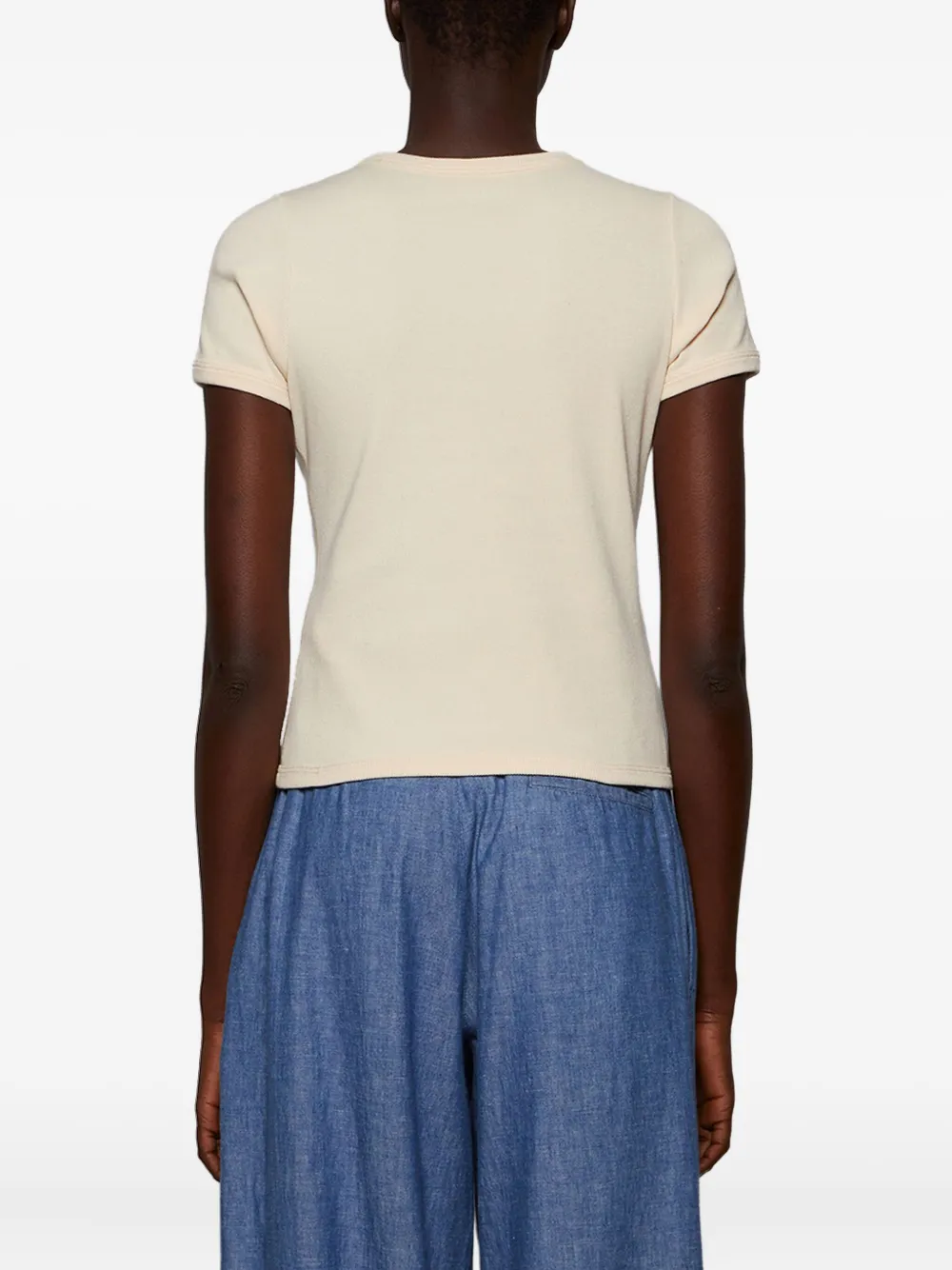 The Row Torya Short-sleeve T-shirt In Neutral