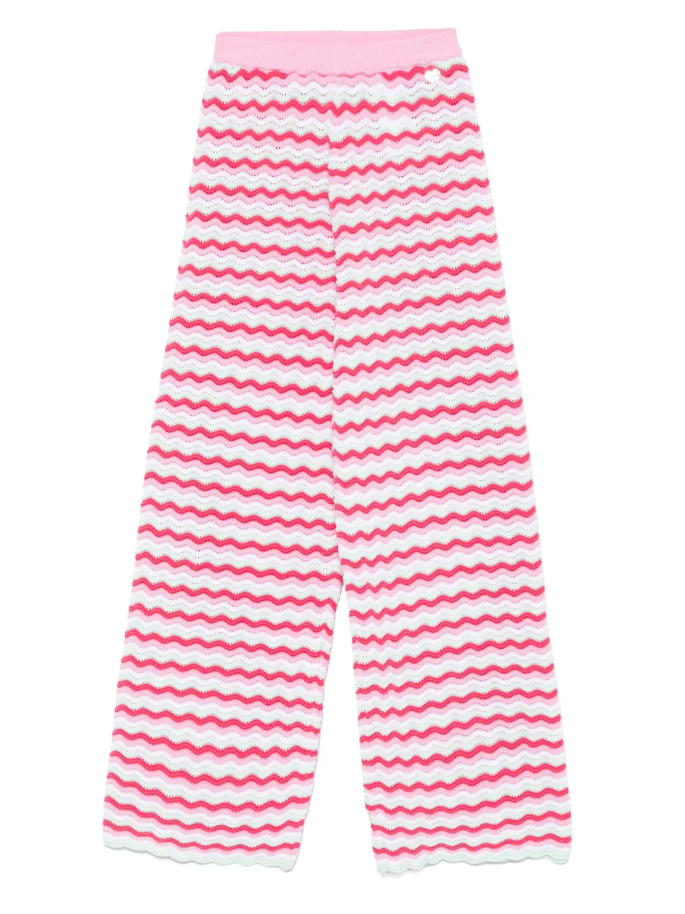 Guess kids Gestreepte broek Roze