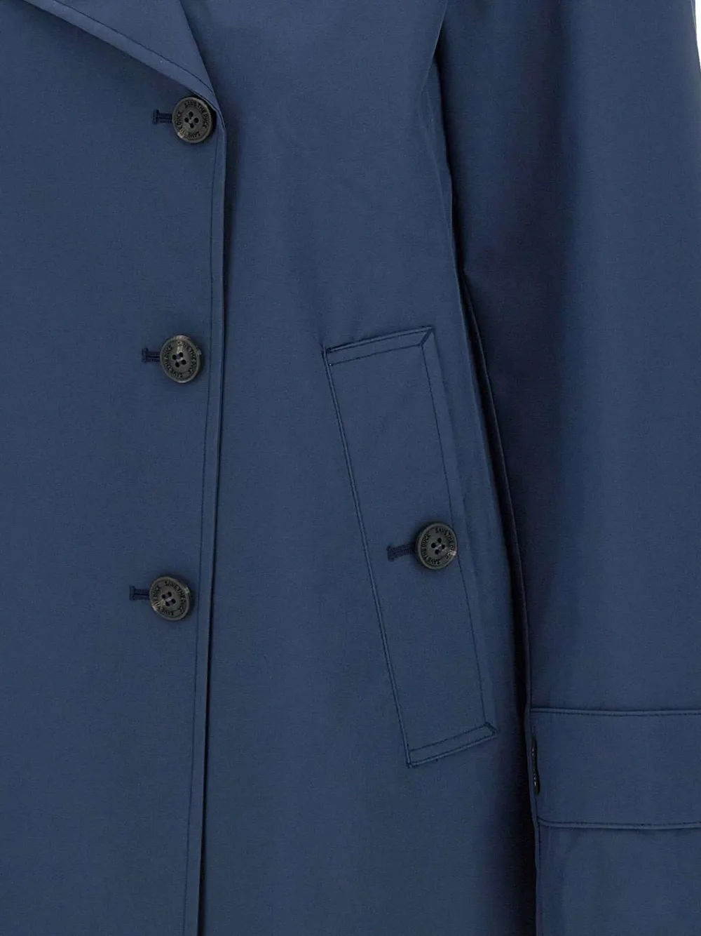 Save The Duck Sofi trenchcoat Blauw