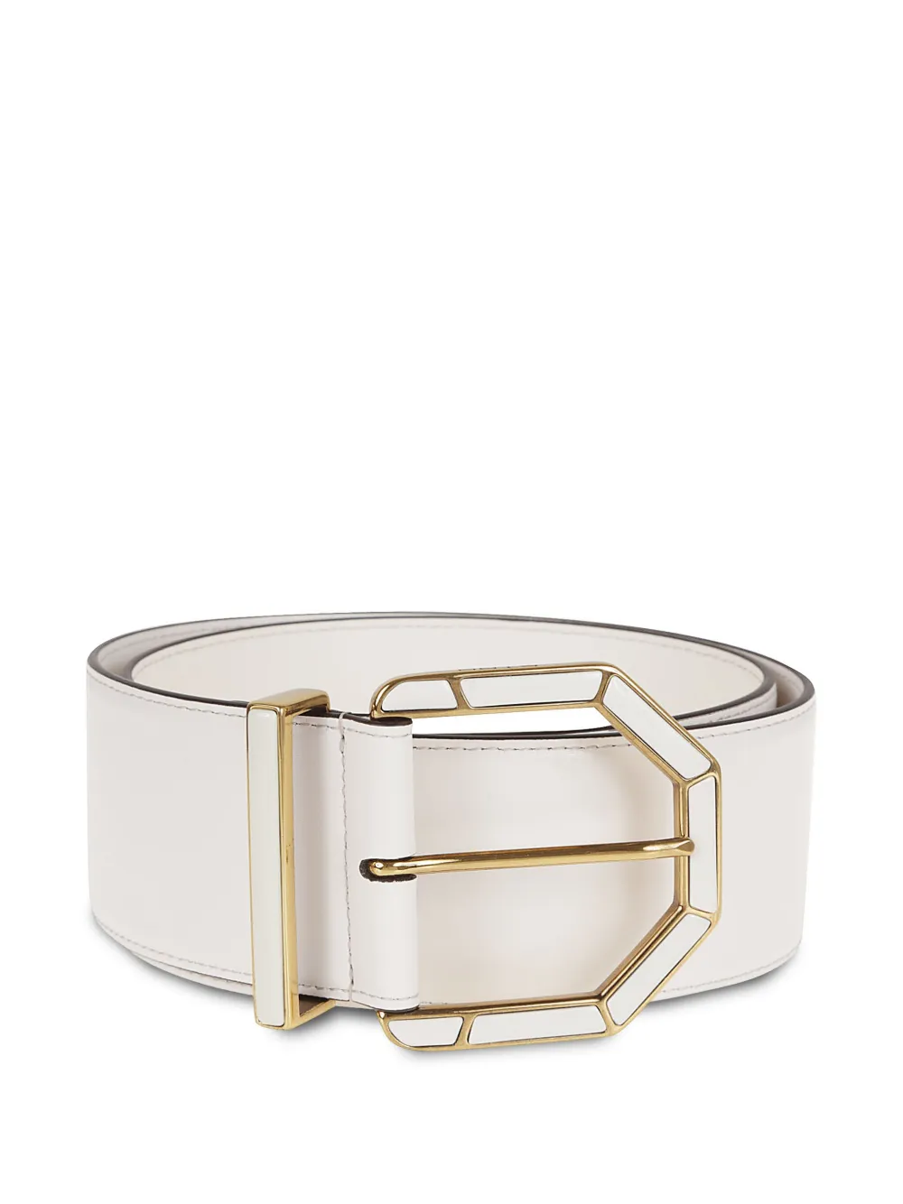 ETRO Riem met geometrische gesp - Beige