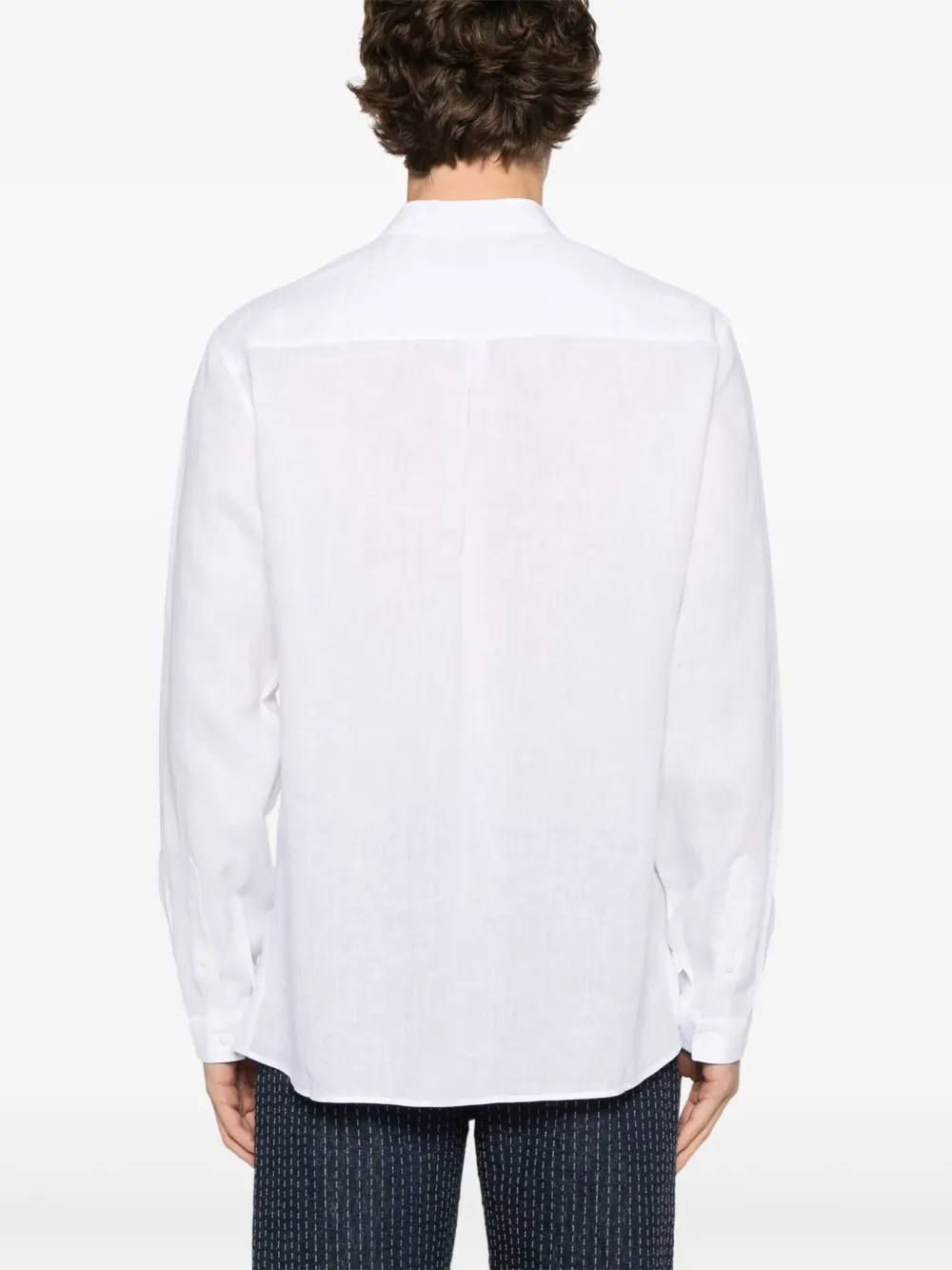 Brunello Cucinelli Linnen overhemd Wit