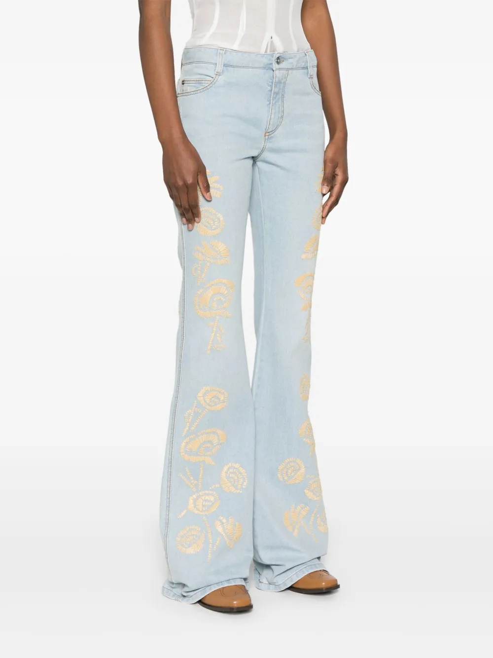 Ermanno Scervino Jeans con ricamo | Denim | Image 3