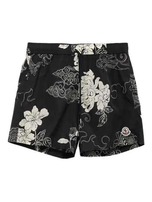 Short de bain à fleurs - Moncler - Modalova