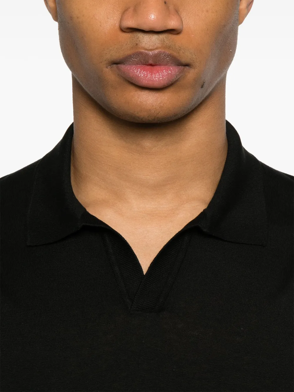 Tagliatore Keith T-shirt Zwart