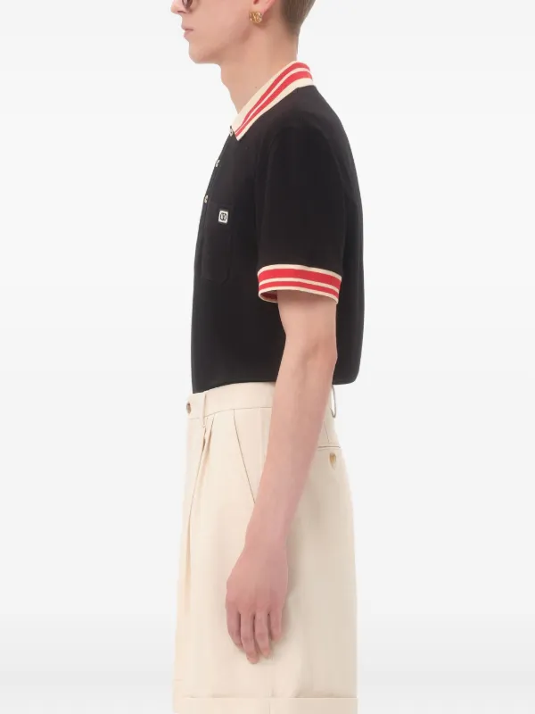 Valentino Garavani Vロゴ ポロシャツ | ブラック | FARFETCH JP