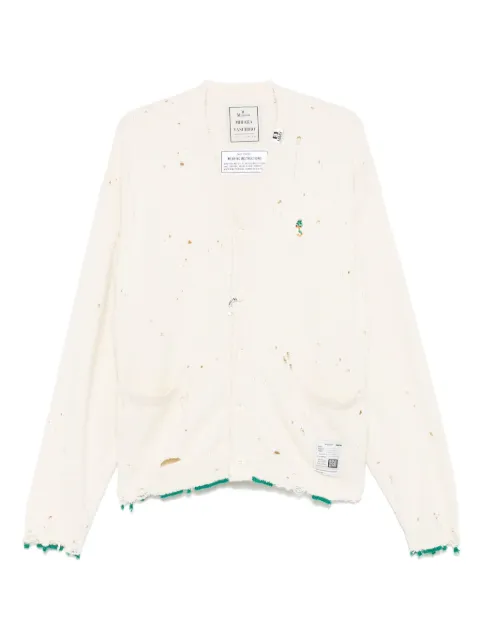 Maison MIHARA YASUHIRO distressed cardigan