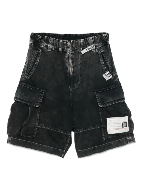 Short en jean à poches cargo - Maison MIHARA YASUHIRO - Modalova