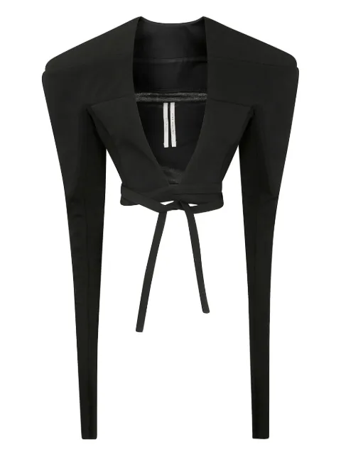 Rick Owens top corto manga larga