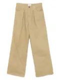 Haikure Candy Twill trousers - Brown
