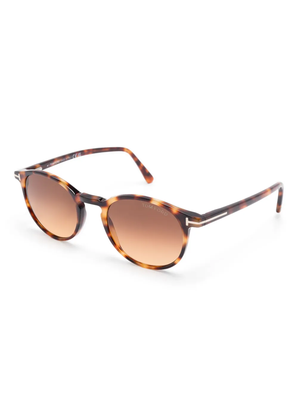 TOM FORD Eyewear Andrea zonnebril Bruin