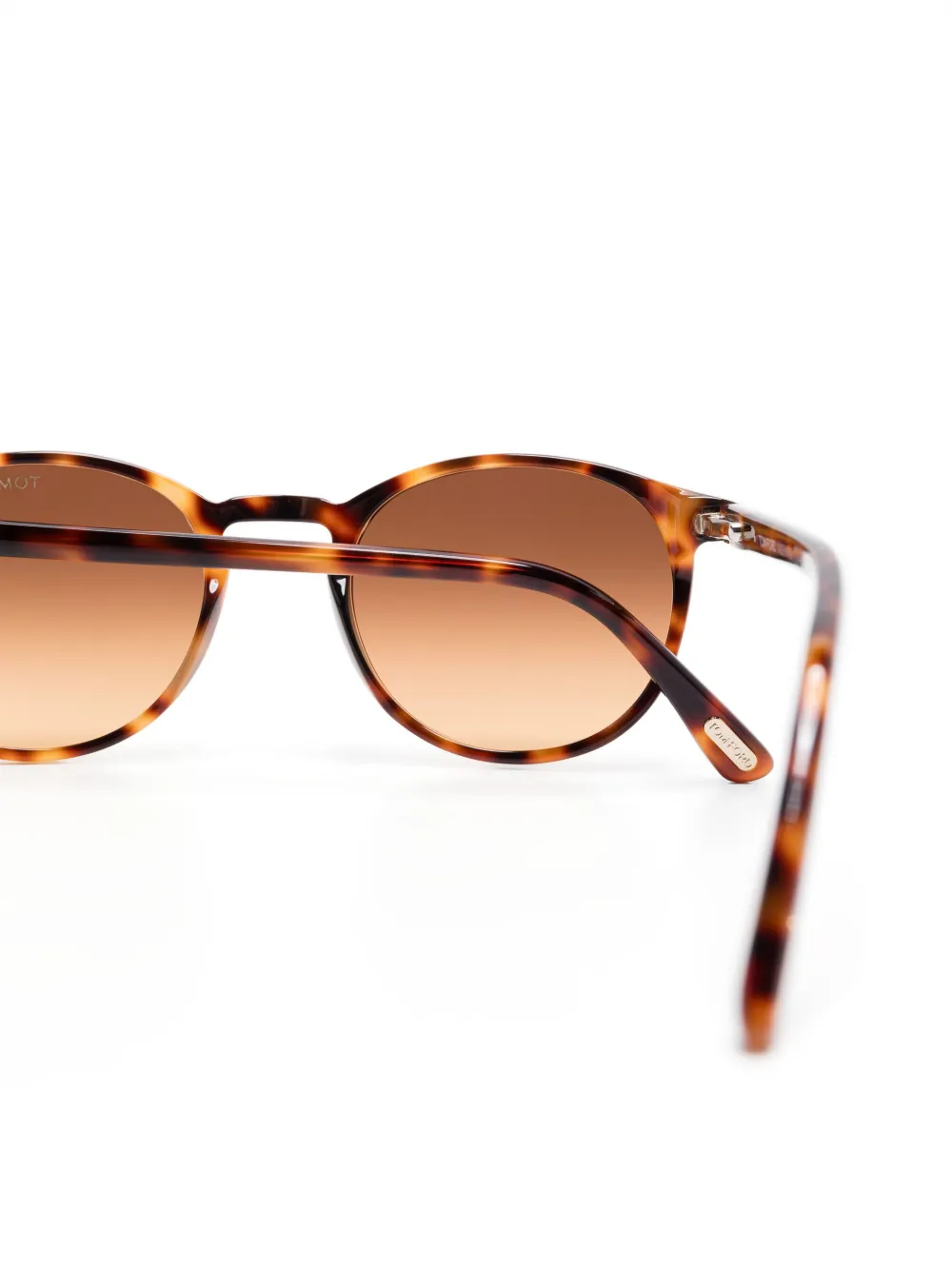 TOM FORD Eyewear Andrea zonnebril Bruin