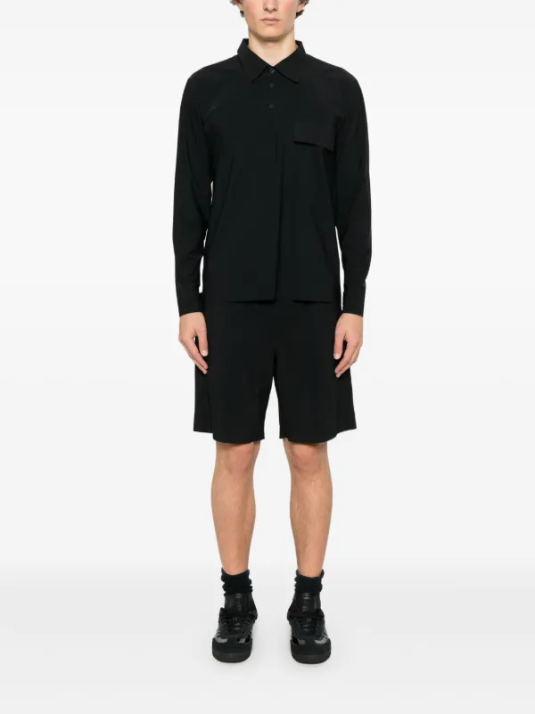 GR10K Render Ultrasound Polo Shirt | Black | FARFETCH