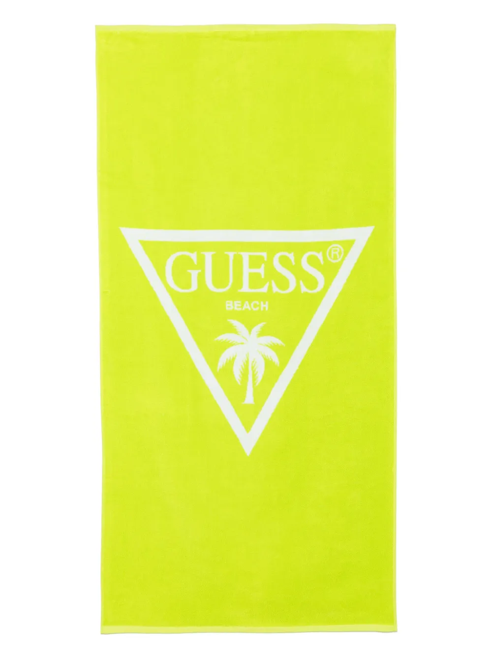 guess kids Strandlaken met logoprint Groen