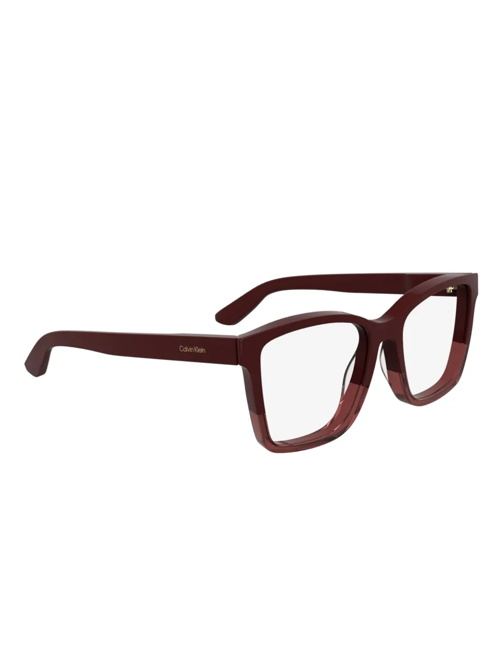 Calvin Klein rectangle-frame glasses | Image 2