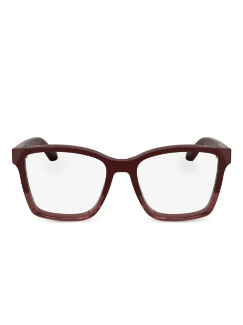 Calvin Klein rectangle-frame glasses