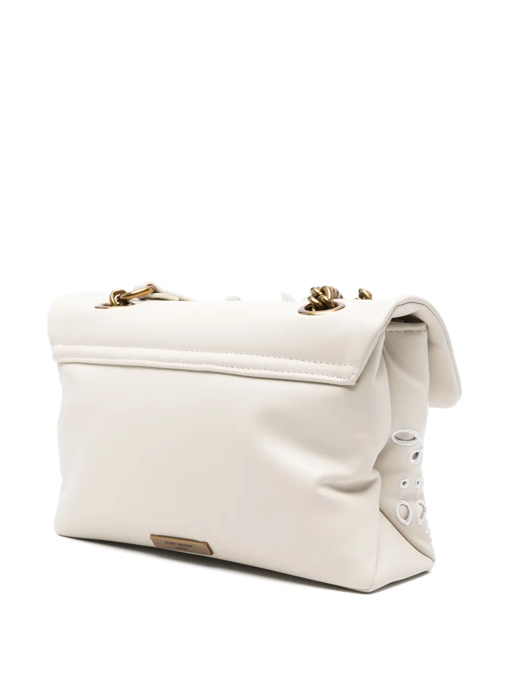 Kurt Geiger London Kensington medium schoudertas Beige