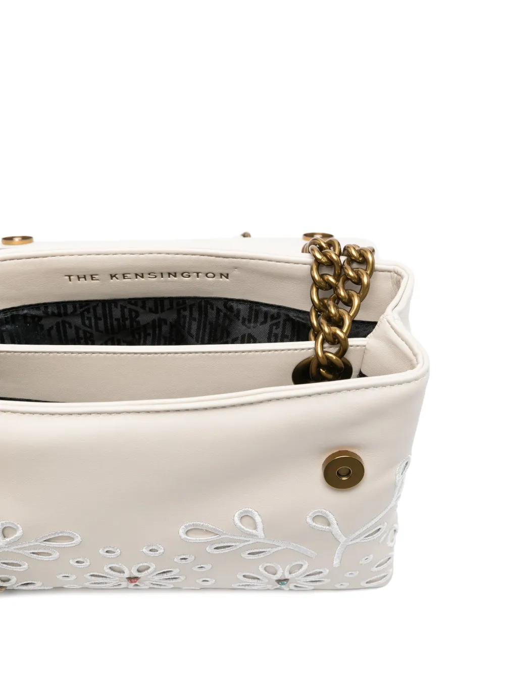 Kurt Geiger London Kensington medium schoudertas Beige