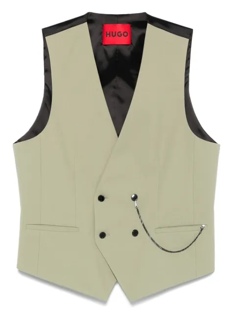 HUGO panelled waistcoat