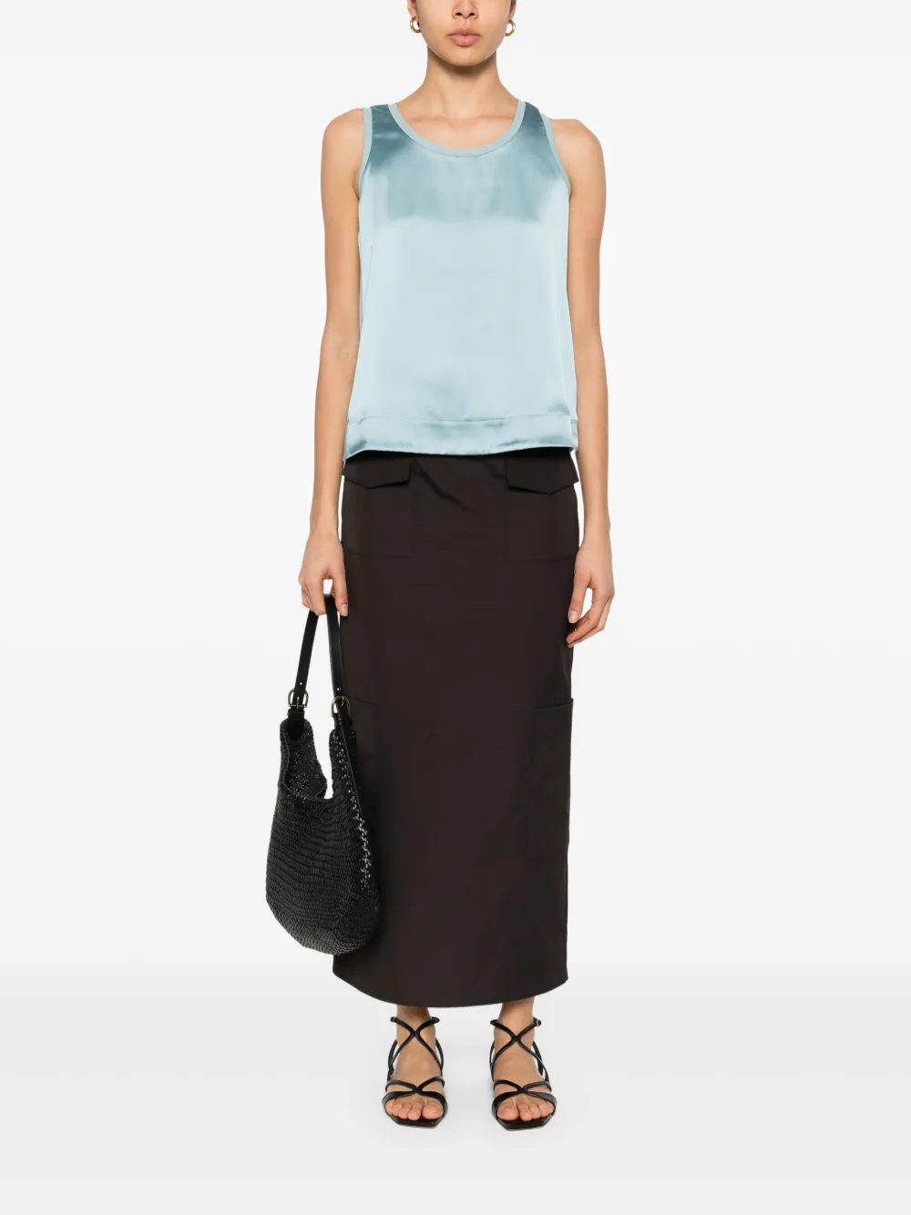 Herno satin top | Vests & Tank Tops | Image 2