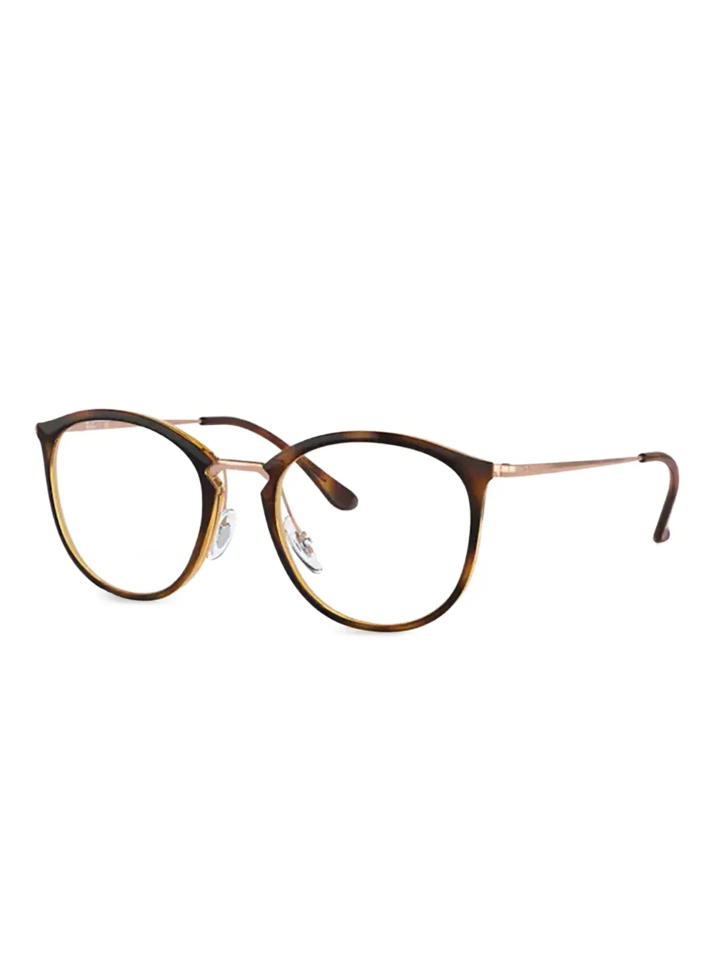 Ray-Ban Bril met rond montuur Bruin