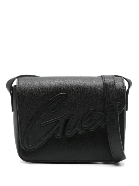guess kids logo-embossed bag