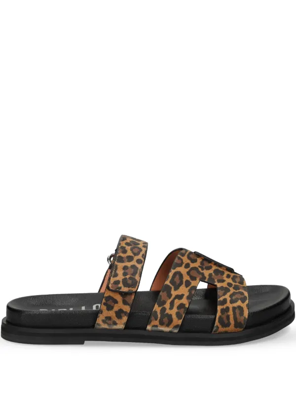 Bibi Lou leopard-print Slides | Brown | FARFETCH display picture 3