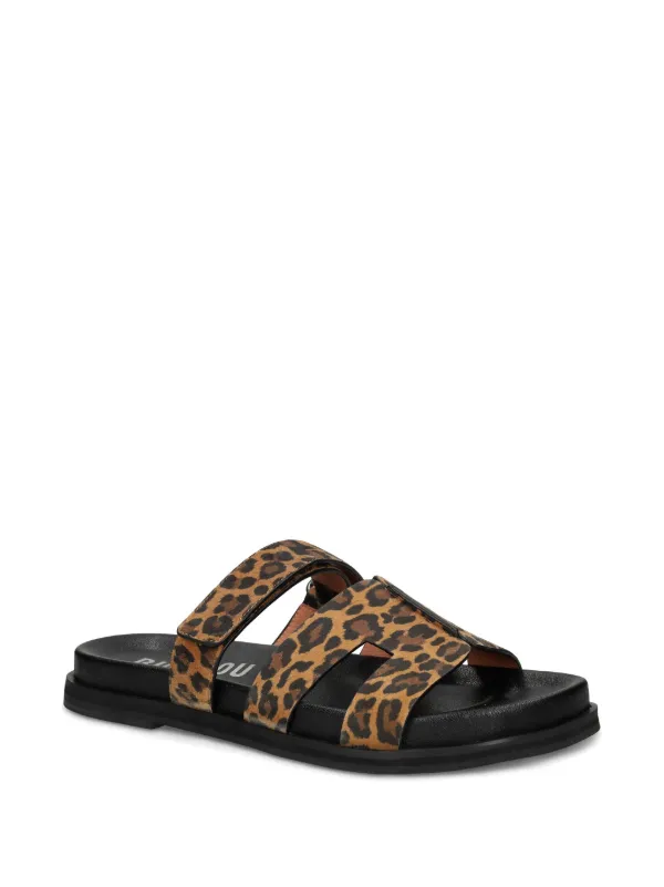 Bibi Lou leopard-print Slides Brown FARFETCH PH