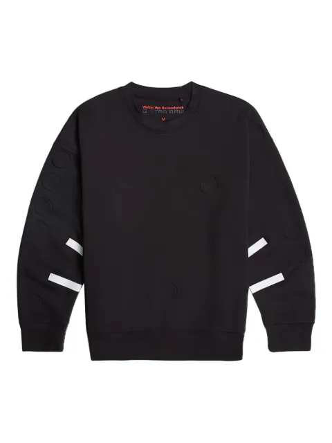Walter Van Beirendonck sudadera con eslogan estampado