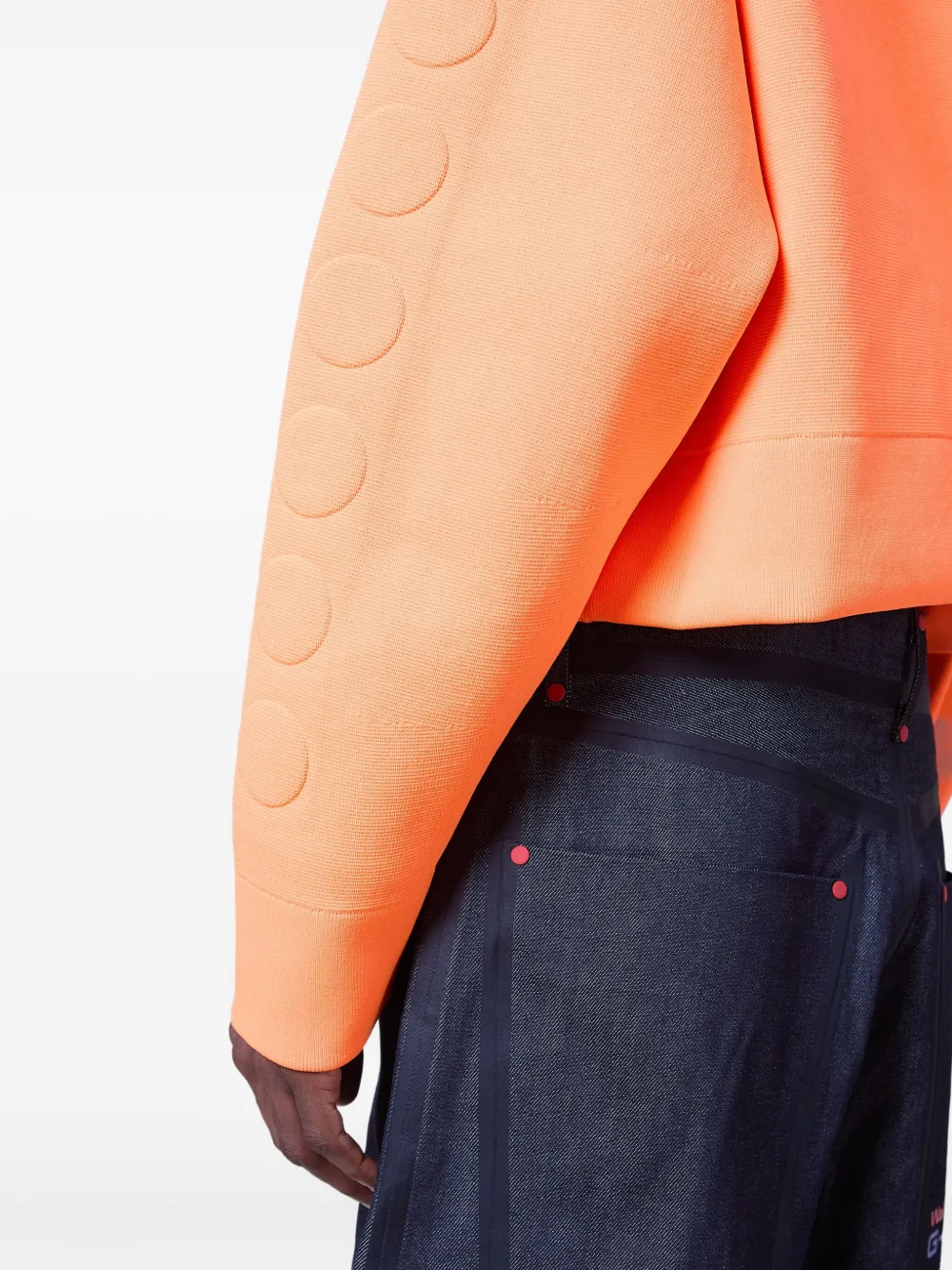 Walter Van Beirendonck x G-Star trui met reliëf Oranje