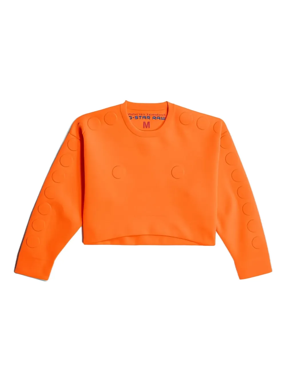 Walter Van Beirendonck x G-Star エンボス セーター - オレンジ Walter Van Beirendonck x G-Star エンボス セーター - オレンジ
