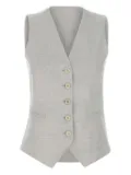 Eleventy tailored waistcoat - Grey