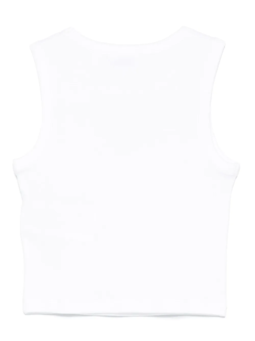 guess kids Tanktop met geborduurd logo Wit