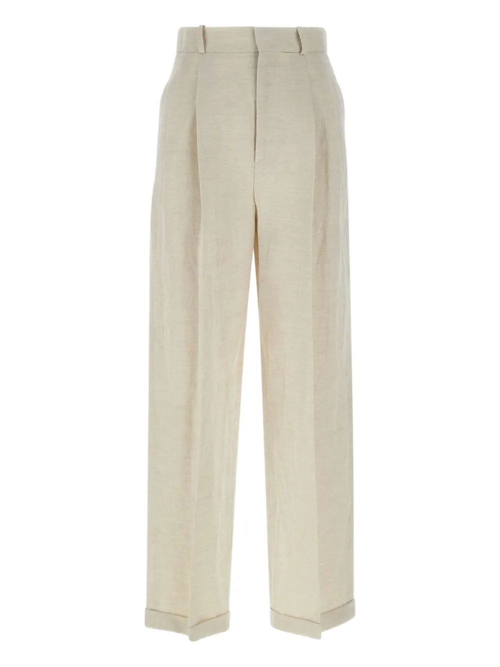 straight-leg trousers