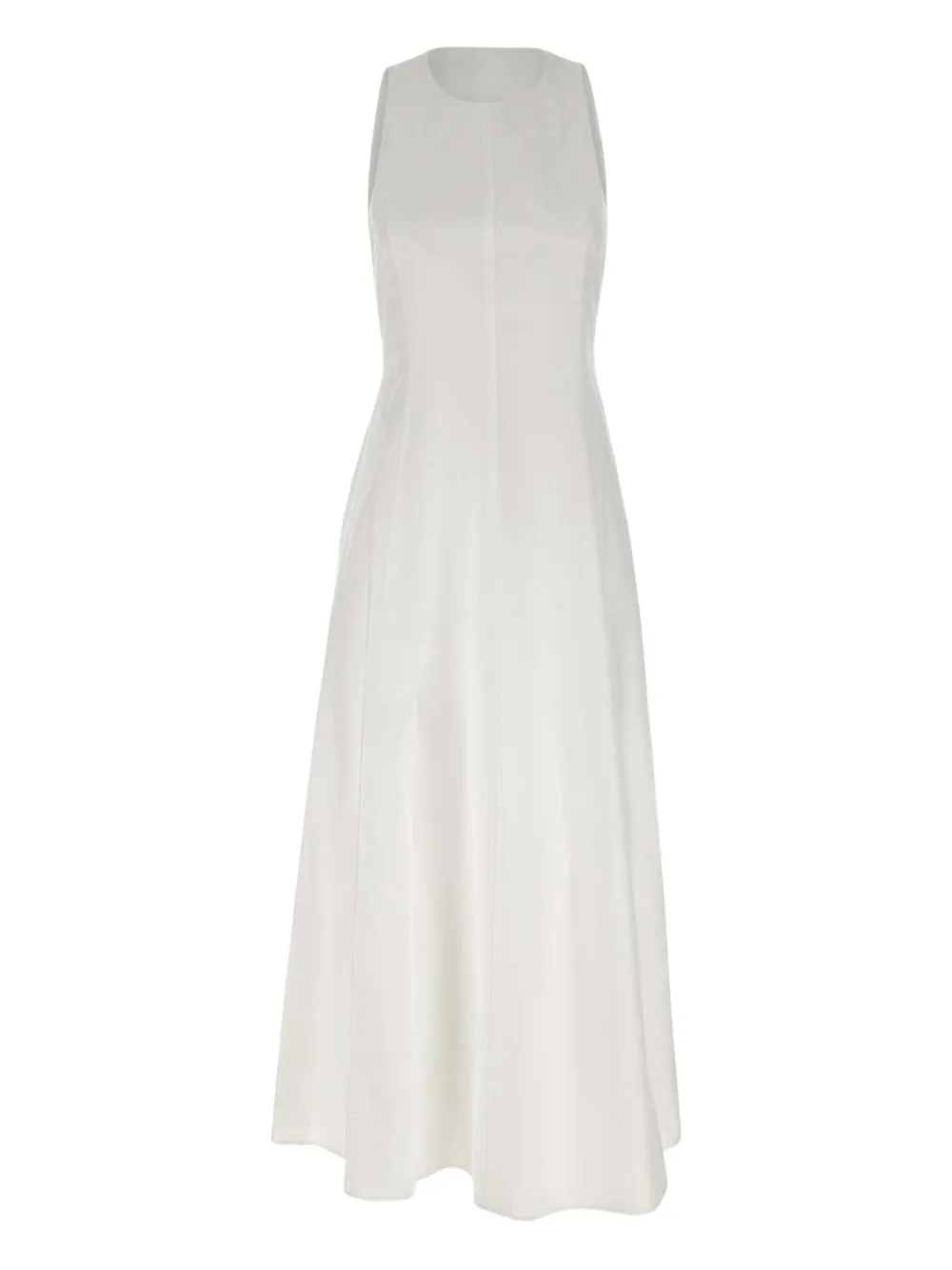 Eleventy poplin midi dress | White | Image 1
