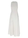 Eleventy poplin midi dress - White