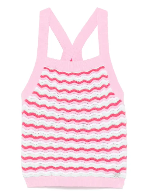 guess kids camiseta con rayas estampadas