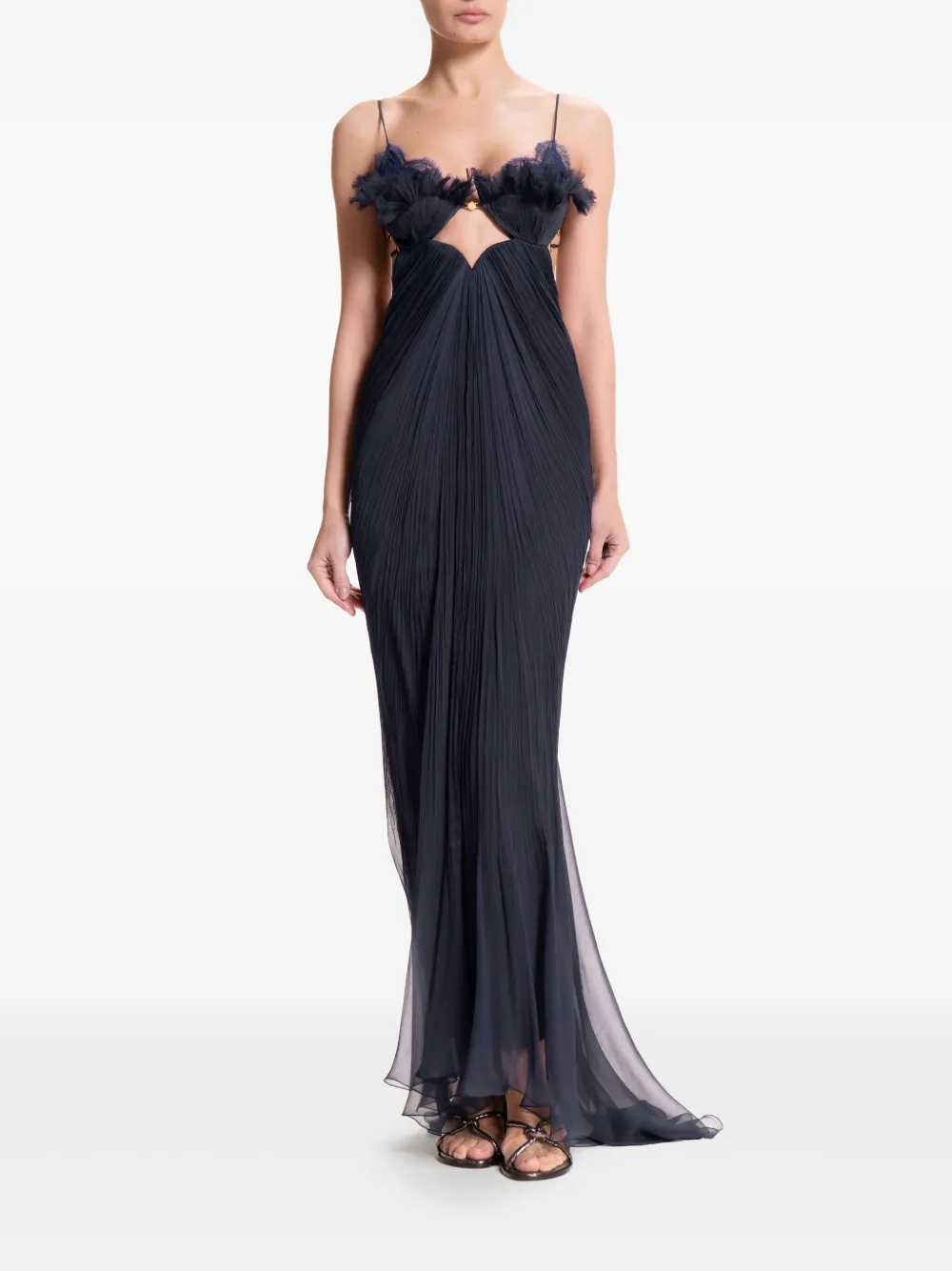Maria Lucia Hohan Lourdes jurk - Blauw
