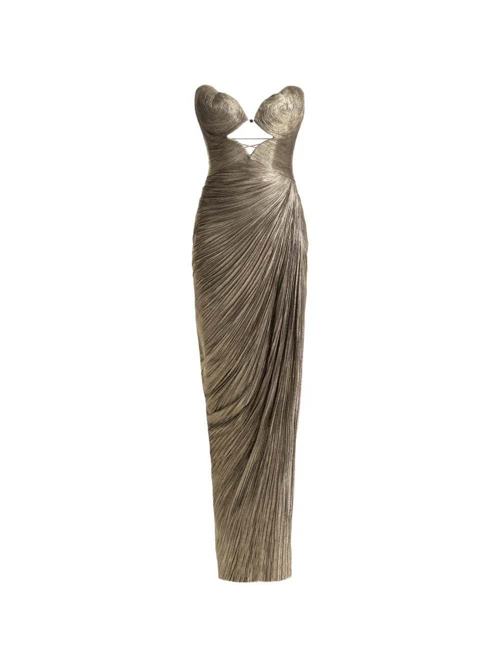 Maria Lucia Hohan Amisha Seidenkleid - Braun