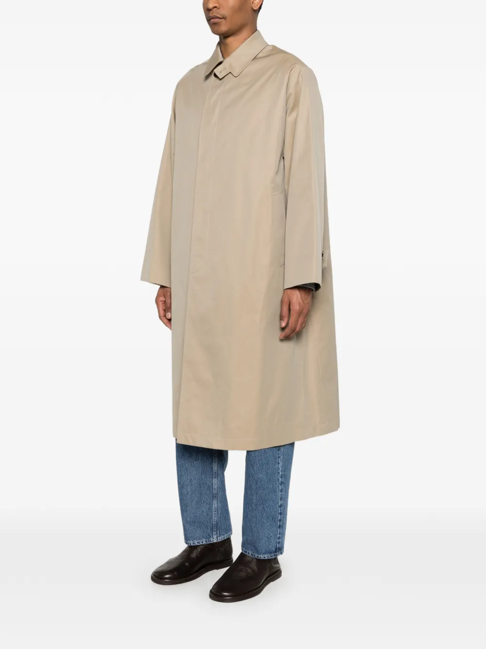  Studio Nicholson X Beams Peter Trench Coat - Neutrals 