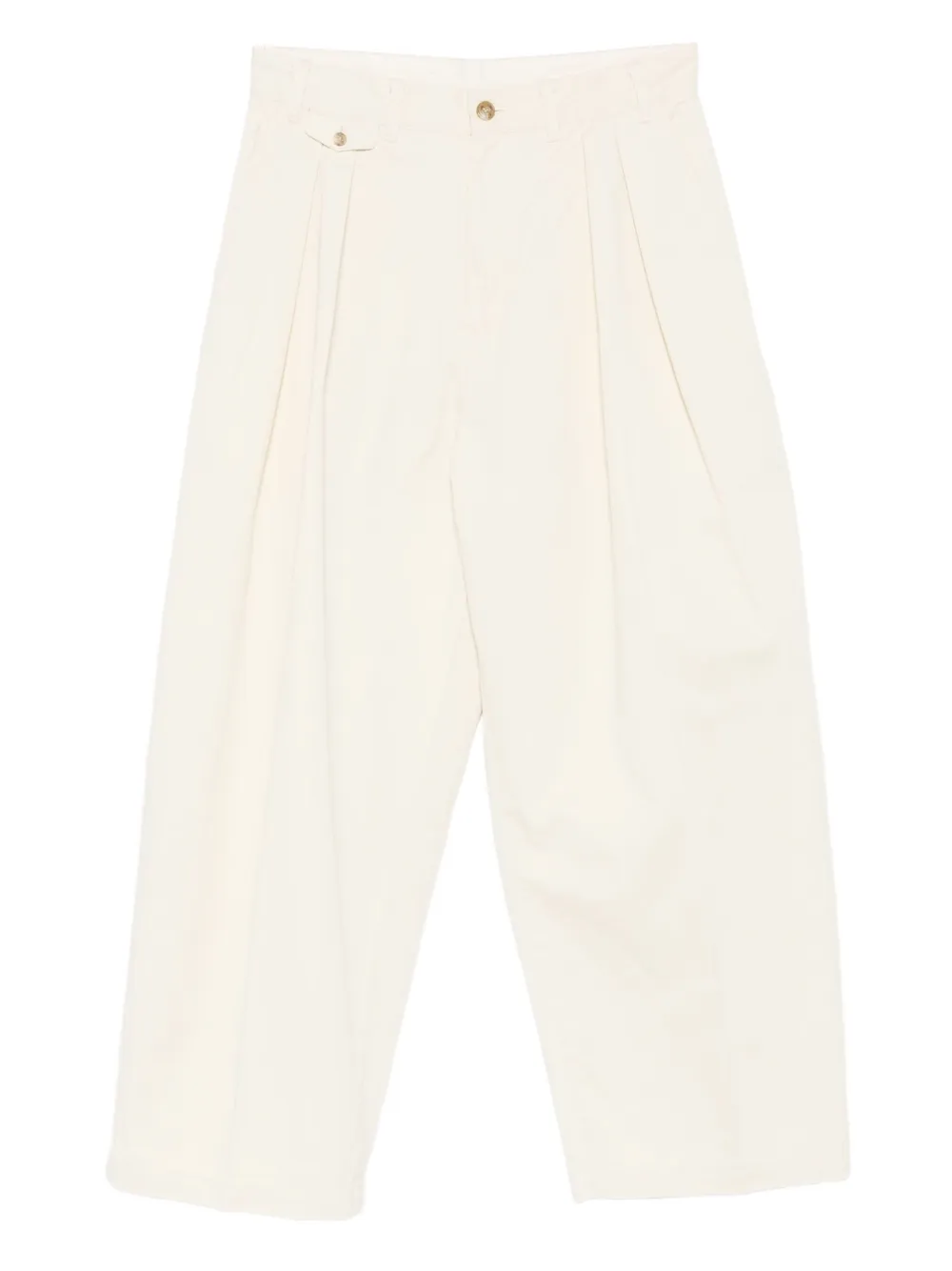 Studio Nicholson pantalones con doble pliegue | neutro | Image 1