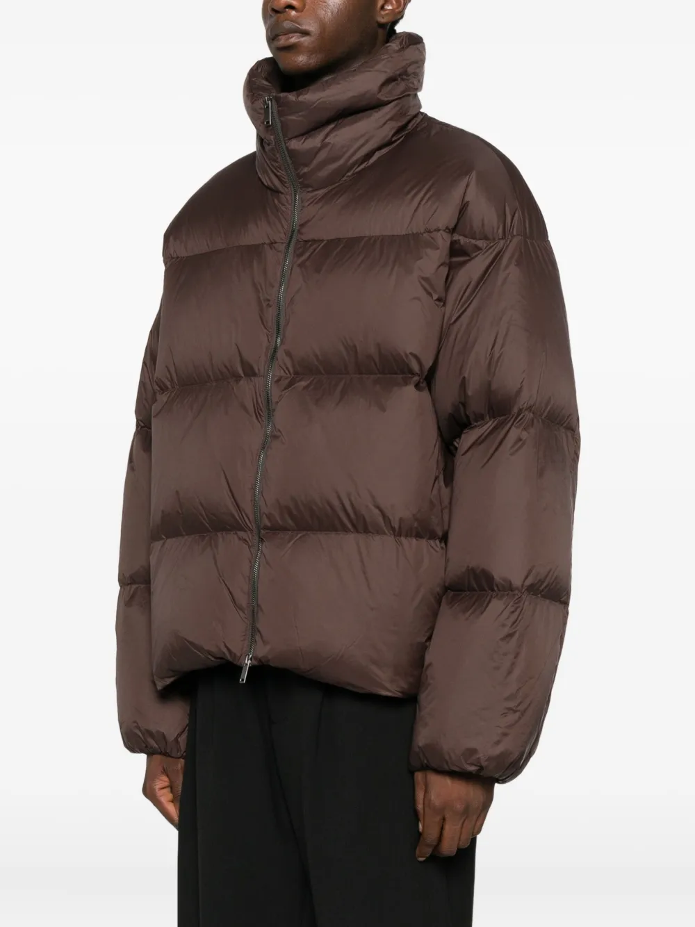 Studio Nicholson Injection padded jacket | Brown | Image 1