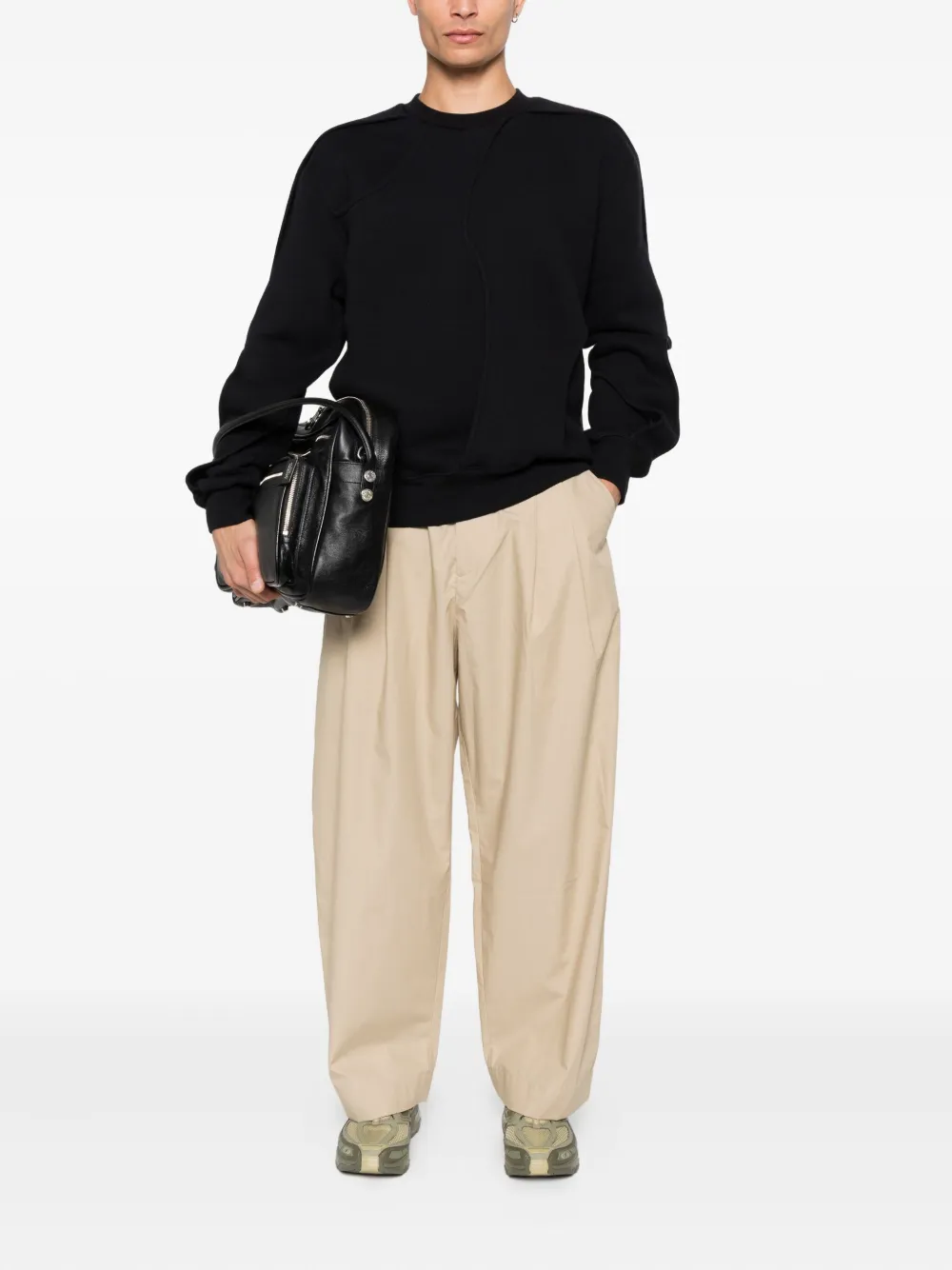 Studio Nicholson double-pleat trousers - Beige