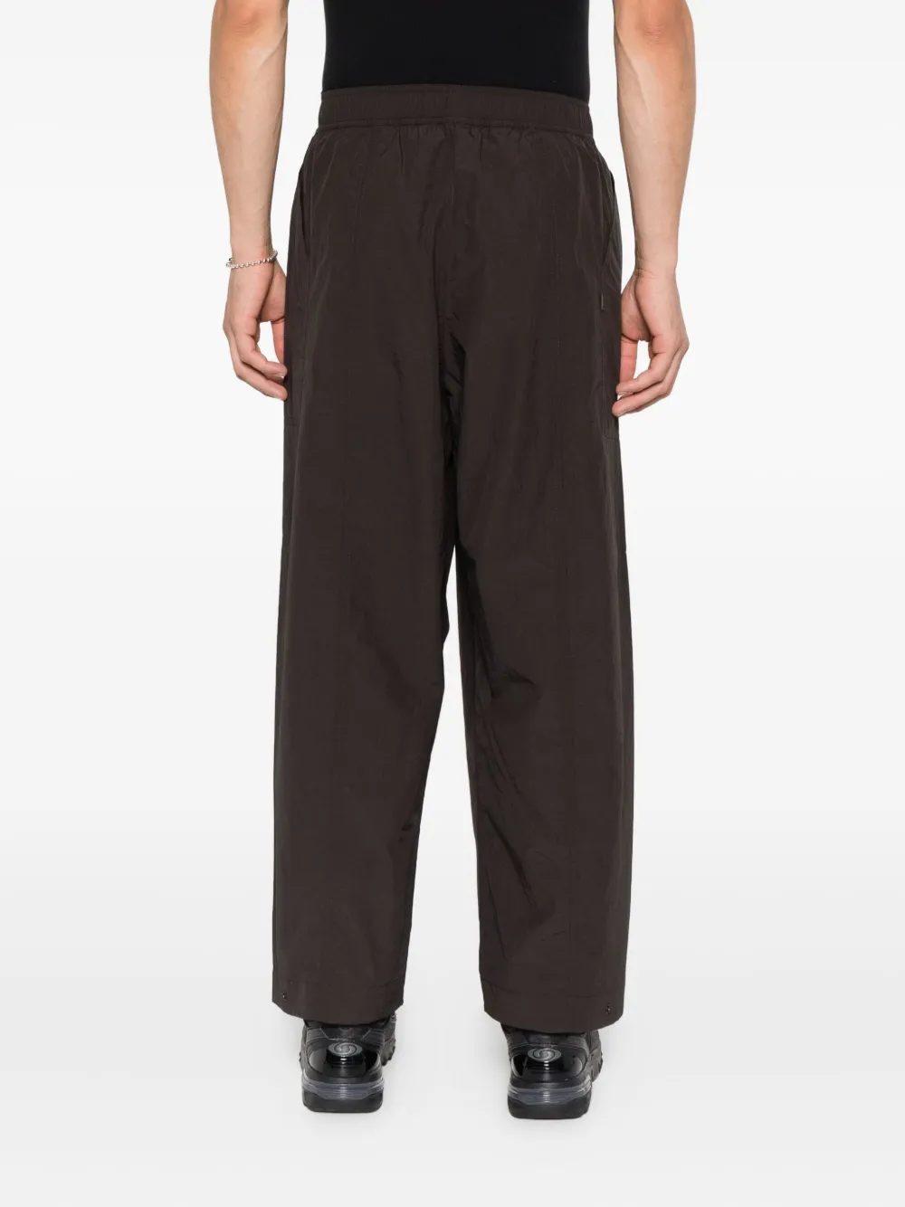 Studio Nicholson Broek met elastische taille Grijs