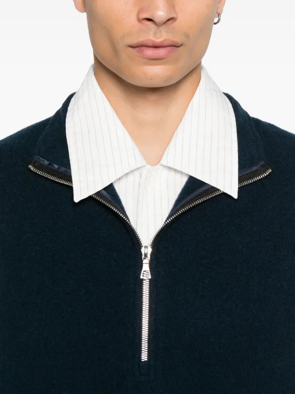 Rier ジップアップ ベスト | ブルー | FARFETCH JP